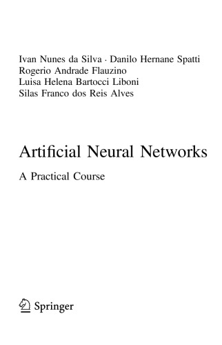 Artificial Neural Networks. A Practical Course