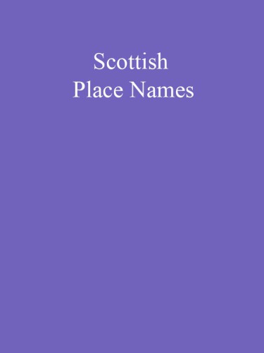 Scottish Placenames