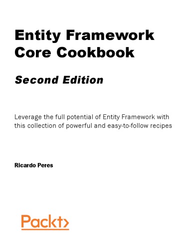 Entity Framework Core Cookbook