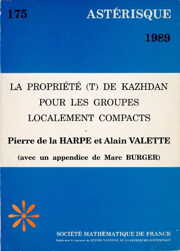 La propriété (T) de Kazhdan pour les groupes localement compacts