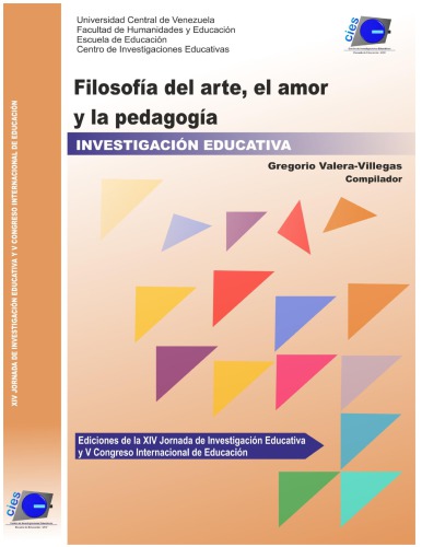 Filosofía del Arte, el Amor y la Pedagogía