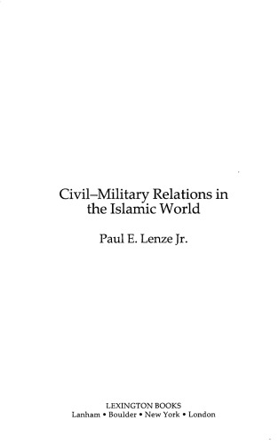 Civil–Military Relations in the Islamic World