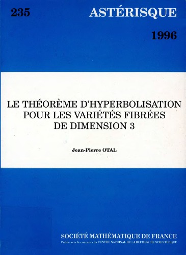 Le théorème d’hyperbolisation pour les variétés fibrées de dimension 3