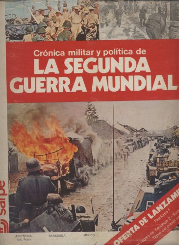 Crónica Militar y Política de la Segunda Guerra Mundial Carpeta de Presentación