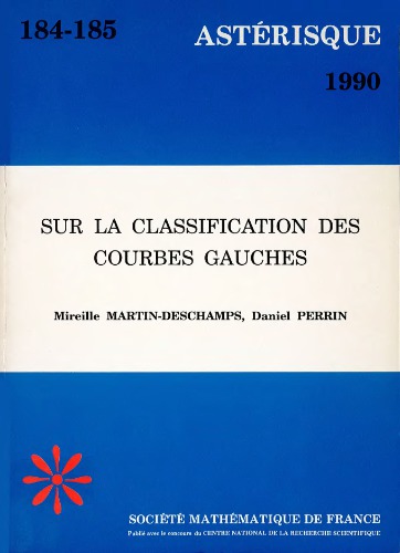 Sur la classification des courbes gauches