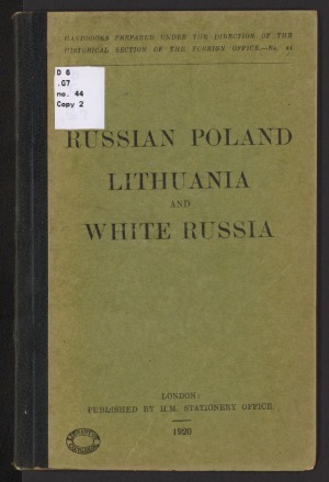 Russian Poland, Lithuania and White russia