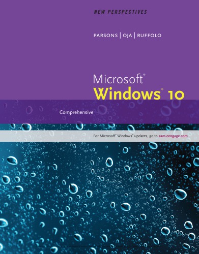 New Perspectives Microsoft Windows 10: Comprehensive