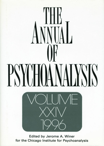 The Annual of Psychoanalysis, V. 24