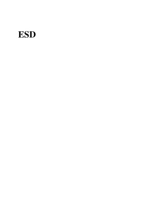 ESD. Circuits and Devices