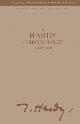 A Hardy Chronology