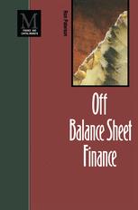 Off Balance Sheet Finance