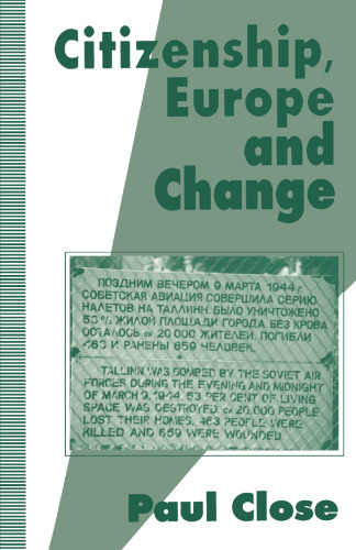 Citizenship, Europe and Change