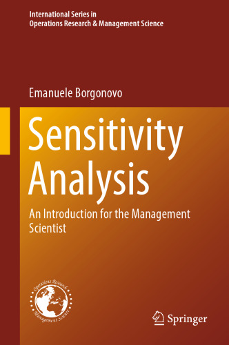 Sensitivity Analysis: An Introduction for the Management Scientist 