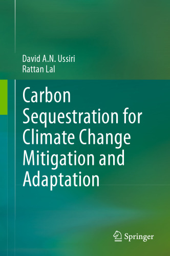 Carbon Sequestration for Climate Change Mitigation and Adaptation