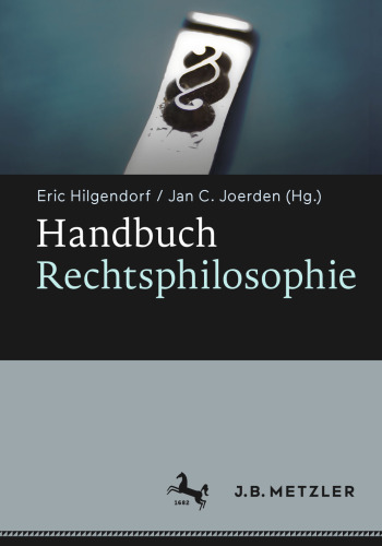 Handbuch Rechtsphilosophie