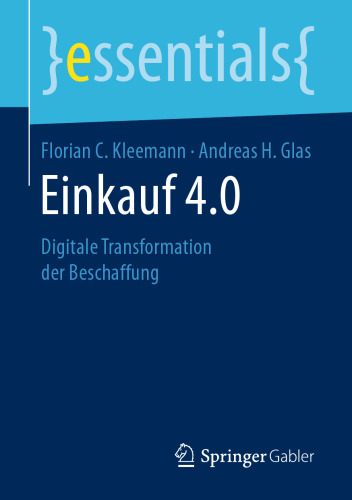 Einkauf 4.0: Digitale Transformation der Beschaffung