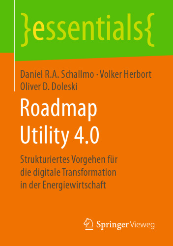 Roadmap Utility 4.0: Strukturiertes Vorgehen für die digitale Transformation in der Energiewirtschaft