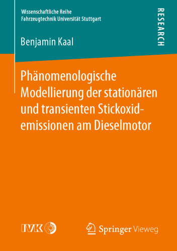 Phänomenologische Modellierung der stationären und transienten Stickoxidemissionen am Dieselmotor