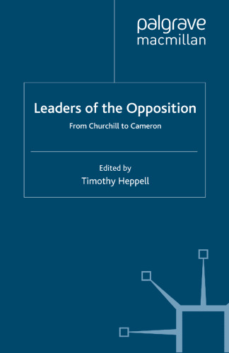 Leaders of the Opposition: From Churchill to Cameron