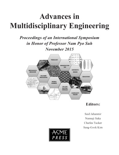 Advances in multidisciplinary engineering