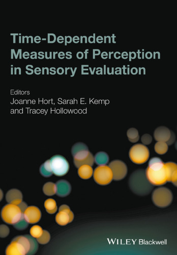 Time-dependent measures of perception in sensory evaluation