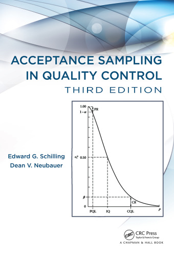 Acceptance Sampling in Quality Control,Third Edition