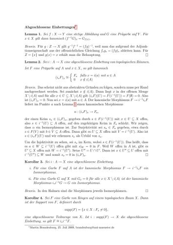 Diverse mathematische Notizen (meist Algebra) [expository notes]