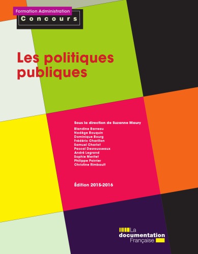 Les politiques publiques - Edition 2015-2016