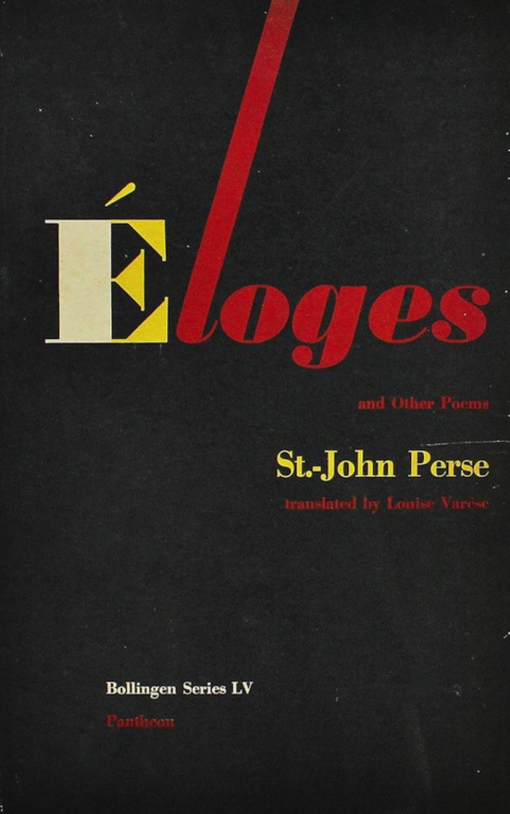 Elóges & Other Poems