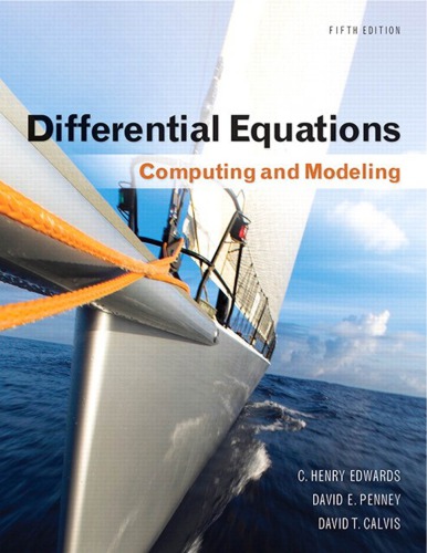 Differential Equations: Computing and Modeling