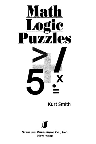 Math Logic Puzzles