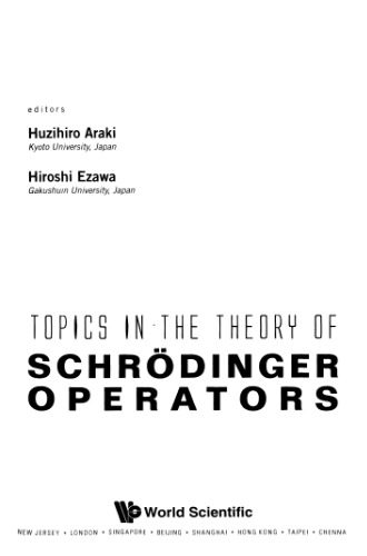 Topics in the theory of Schrodinger operators