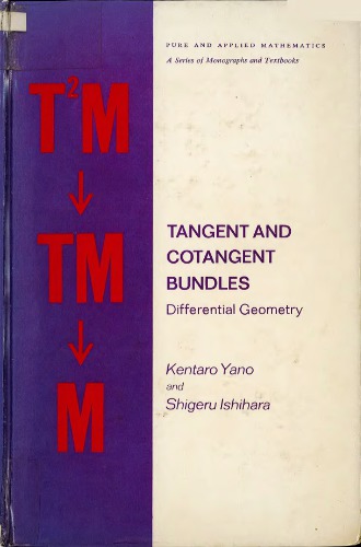 Tangent and cotangent bundles: Differential geometry