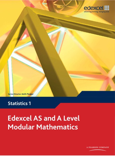 Edexcel AS and A Level Modular Mathematics: Statistics 1