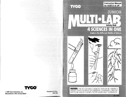 Junior Multi-Lab Activity Book