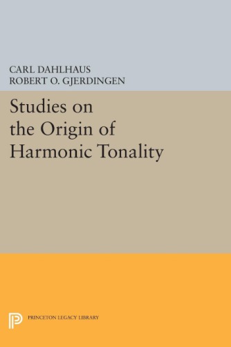 Studies on the origin of harmonic tonality