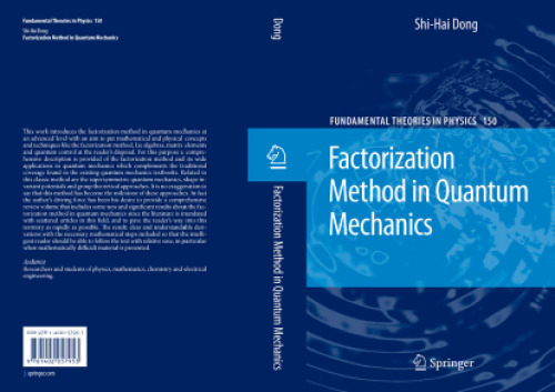 Factorization method in quantum mechanics