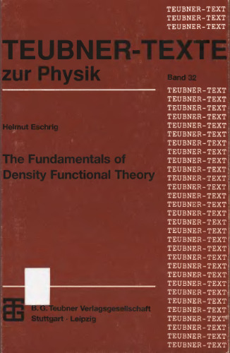 The Fundamentals of Density Functional Theory