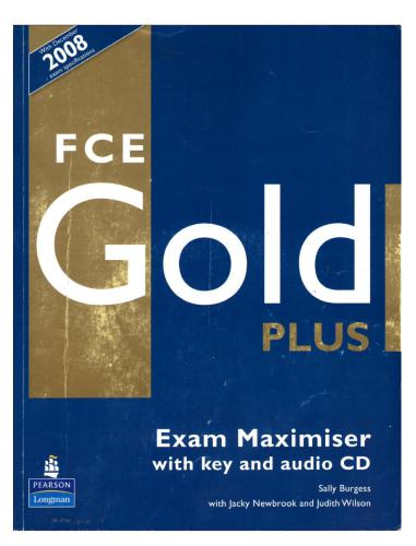 FCE Gold Plus Exam Maximiser with key