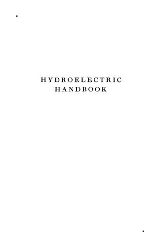 Hydroelectric Handbook