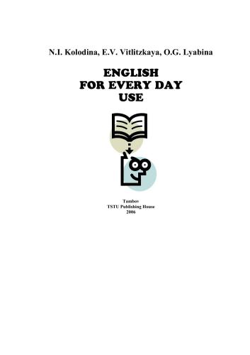 English for Everyday Use