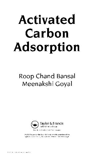 Activated Carbon Adsorption