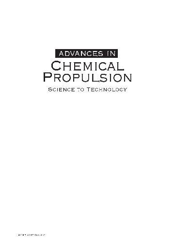 Advances in Chemical Propulsion: Science to Technology 