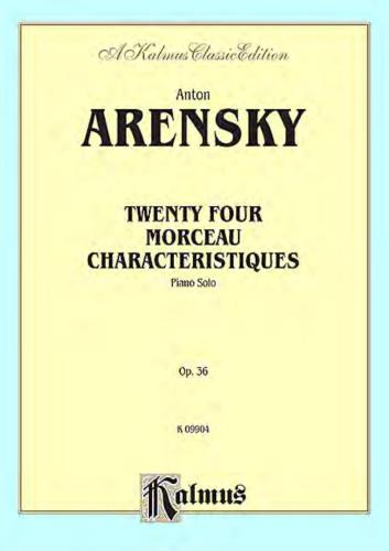 24 Morceaux caractéristiques, Op.36