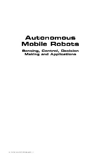 Autonomous Mobile Robots