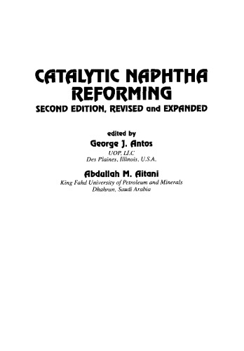 Catalytic Naphtha Reforming