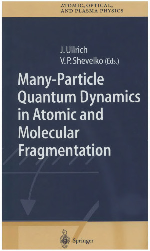 Many-Particle Quantum Dynamics in Atomic and Molecular Fragmentation