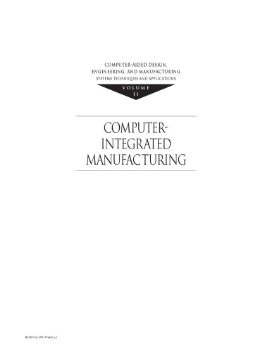 COMPUTER-INTEGRATED MANUFACTURING