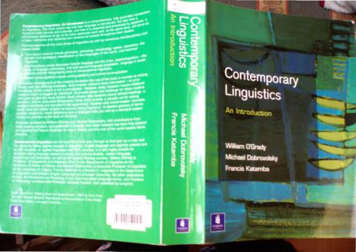 Contemporary Linguistics: An Introduction