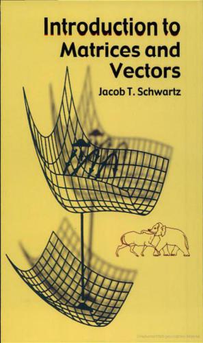 Introduction to Matrices and Vectors